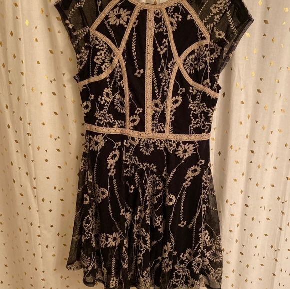 Free People Laurel Lace Mini Dress - Picture 3 of 4